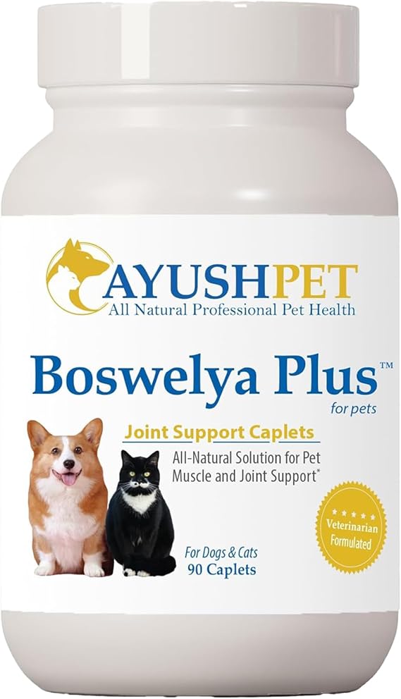 Ayush Pet Boswelya Plus, Boswellia for Dogs, 90 Servings