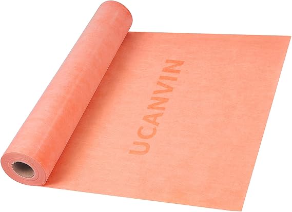 324 SQ FT Waterproofing Membrane for Bathroom Shower, 27.6mil, 3' 3" x 98.4FT Tile Flooring Underlayment Roll Under Ceramics, Natural Stone Tiles and LVT for Shower Wall, Bathroom Floors