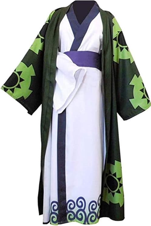Anime Cosplay Costume Kimono Robe Full Suit Halloween Mens Cloak Bath Outfit