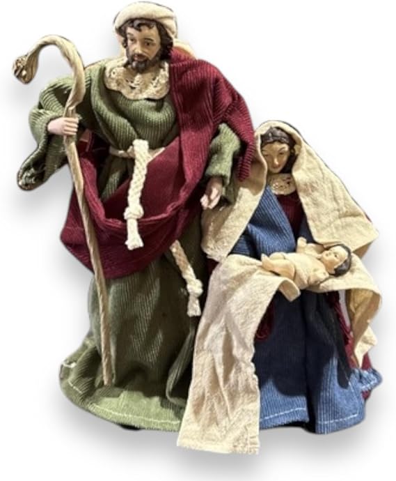 The Nativity 1-Piece Set 10" Holy Family Figurine, Christmas Decoration
