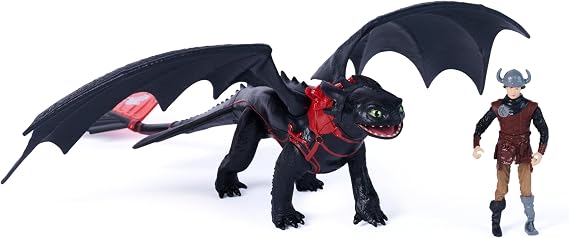 Dreamworks Dragons Figure DrgnVkngToothlessHiccup S2V2