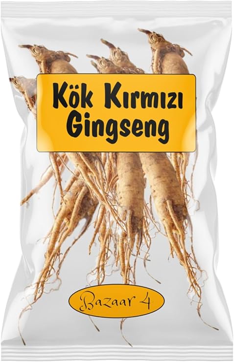 Bazaar 4 Kırmızı Ginseng Kök Korean 60 Gr