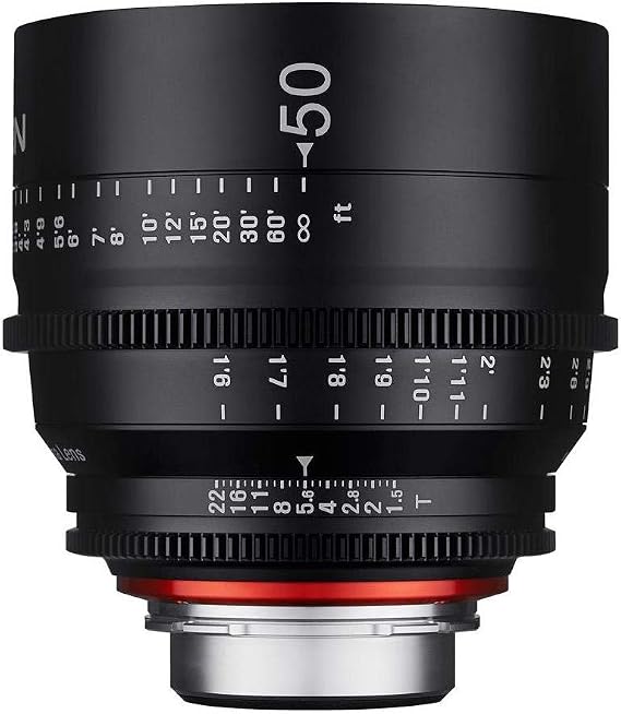 Rokinon XN50 XEEN 50mm T1.5 Lens for Sony FE | Professional cinema lens delivers precise manual focus and exceptional image quality for filmmaking.