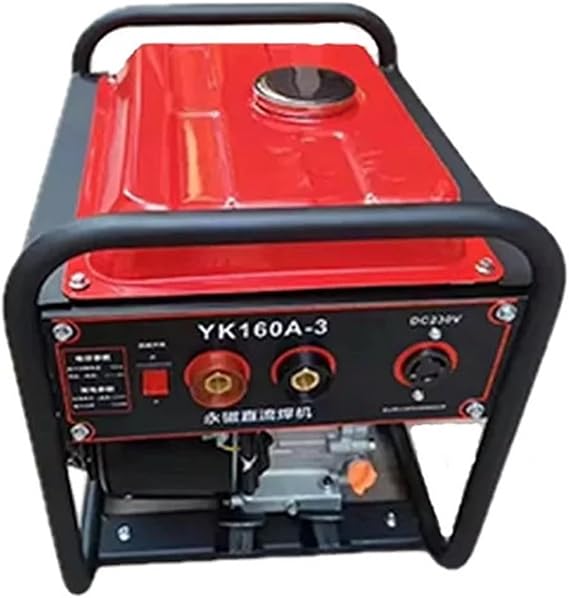 Welding Kit Welding Machine Portable 6000 W Diesel Generators with Welding Machine Weld Repair Tool Kit