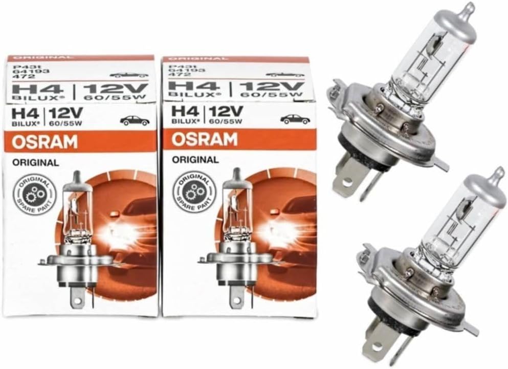 Osram 12v H4 Far Ampulü 2 Adet 64193 2x