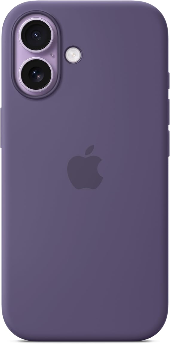 Apple iPhone 17 Silicone Case with MagSafe and Camera Control: Lightweight Phone Case, Wireless Charging Compatible, Smooth Matte Finish; Purple Fog ​​​​​​​