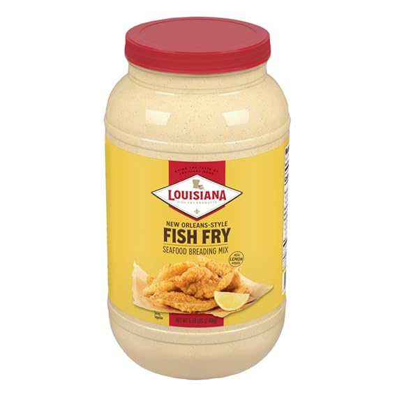 Louisiana New Orleans Style Lemon Fish Fry One Gallon