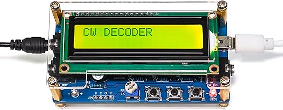 Soldering Practice Kit Morse Code Decoder CW Morse Code Practice CW Audio Input Excellent Soldering Practice Project Ideal for School Teaching and Beginners (Soldering)