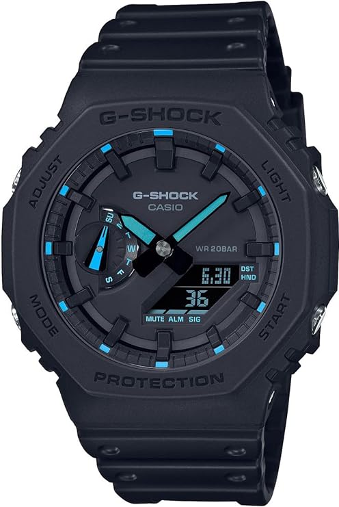 Casio GA-2100-1A2DR Kol Saati, Siyah, Standart