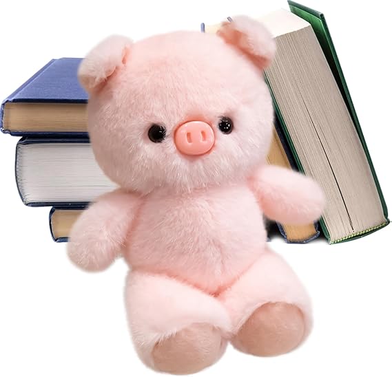 Bunny Plush - 25cm Plush Doll, Short Toy, Soft Animal Pillow for Kids Boys Bedroom Sofa Living Room Car Window Shelf Nightstand | Cute Decorative Companion for Home and Travel and Birth