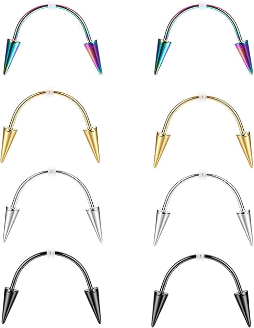 Kvor Vampire Piercing Stainless Steel Teeth Ring Nail Rings Teeth Jewelry