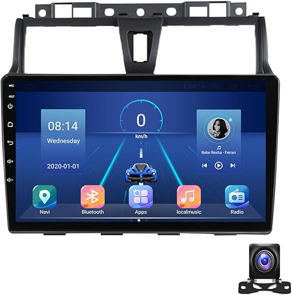 Android 12 Car Multimedia Player, 9 Inch Touchscreen Car Stereo for G-eely EC7 2014~2016 with 720P Backup Camera, Bluetooth Music, Mirror-Link, Carplay, FM Car Radio Receiver,M150s