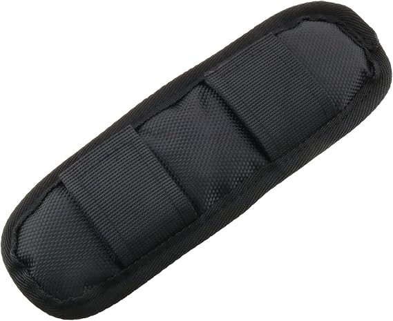 Shoulder Strap Pad Black Removable Luggage Bags Shoulder Strap Pads Fastener Cushions for Bag Backpack Satchel