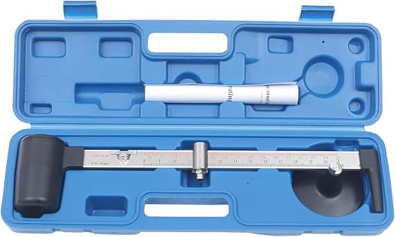 Mud Hydrometer, 0.96-2.5g/cm3 Laboratory Mud Scale Liquid Densimeter Mud Gravity Balance Hydrometer, Measuring Range 0.01 G/cm3 and 0.1 Lb/gal Blue,One Size