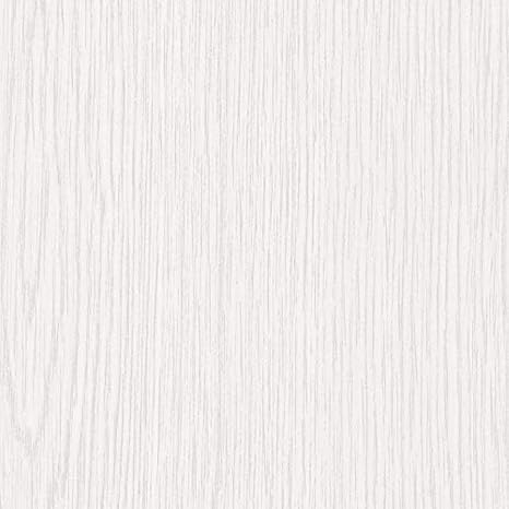 d-c-fix 346-0089-2PKA Decorative Self-Adhesive Film, Whitewood, 17" x 78" Roll, 2-Pack with Applicator