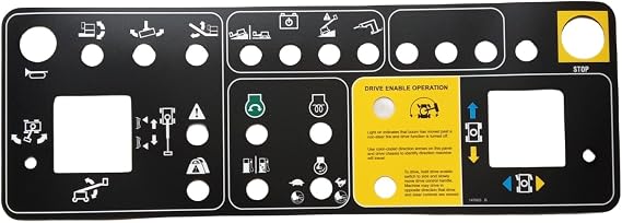 Genie Platform Control Panel Decal 147603GT 147603 Genie Parts Compatible with Genie Lift S65 S65TRAX S80X