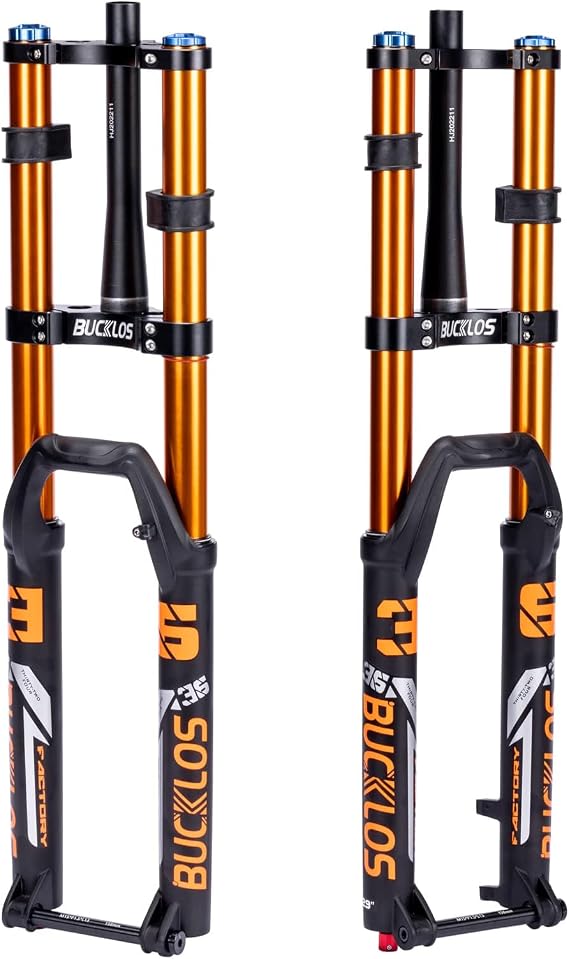 BUCKLOS Downhill Air Suspension Fork 27.5 15 * 110mm Boost Tapered Travel