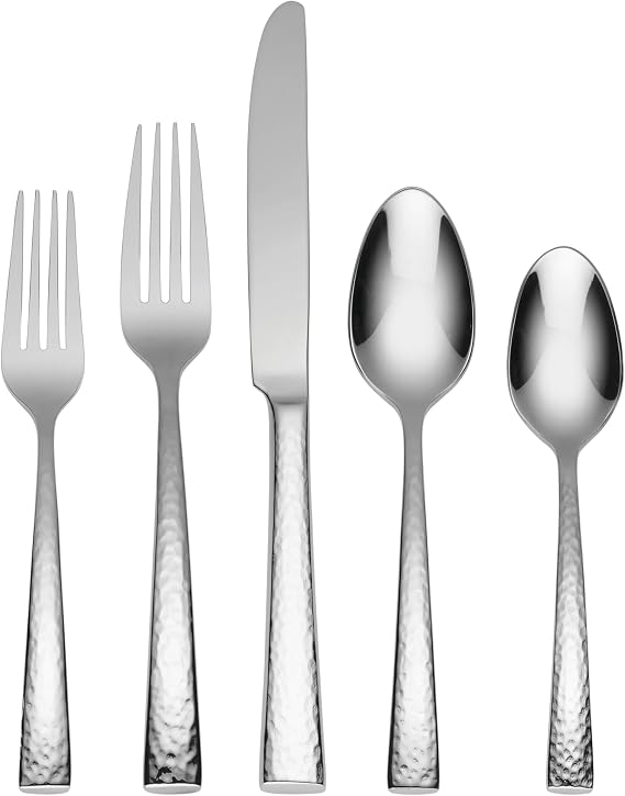 Oneida F032005A Cabria 5 Piece Fine Flatware Set, Service For 1