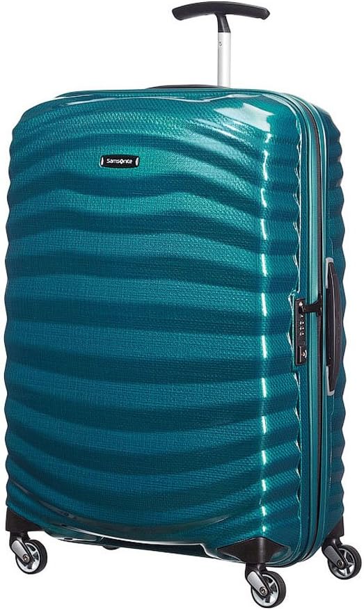 Samsonite Lite-Shock - Spinner M, Suitcase, 69 cm, 73 L, Blue (Blue)