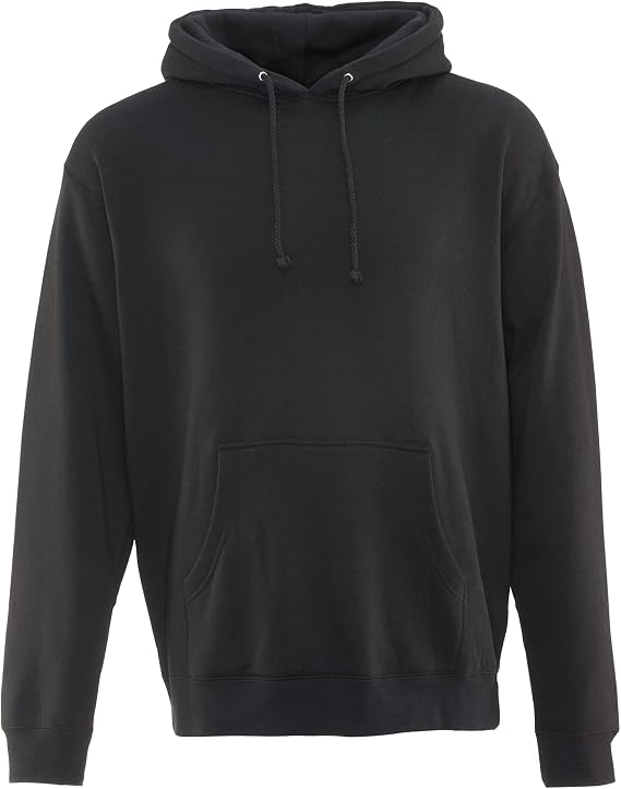 RefrigiWear Mens Heavy-Duty Fleece-Blend Hoodie Warm Work Sweatshirt for Cold Weather