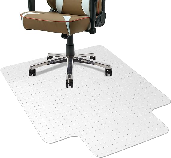 32"x48" Office Chair Mat for Carpet with Lip - Flat Shipping