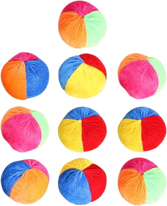 Hacky Ball 10-Piece Funny Portable Soft