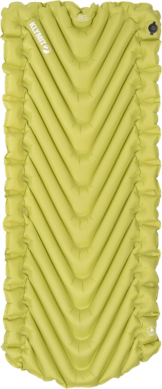Klymit Static V Summit XL Sleeping Pad - Chartreuse