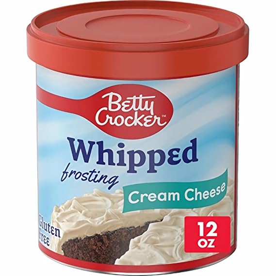 Betty Crocker Whipped Frosting Cream Cheese 12 oz (Pack of 6)