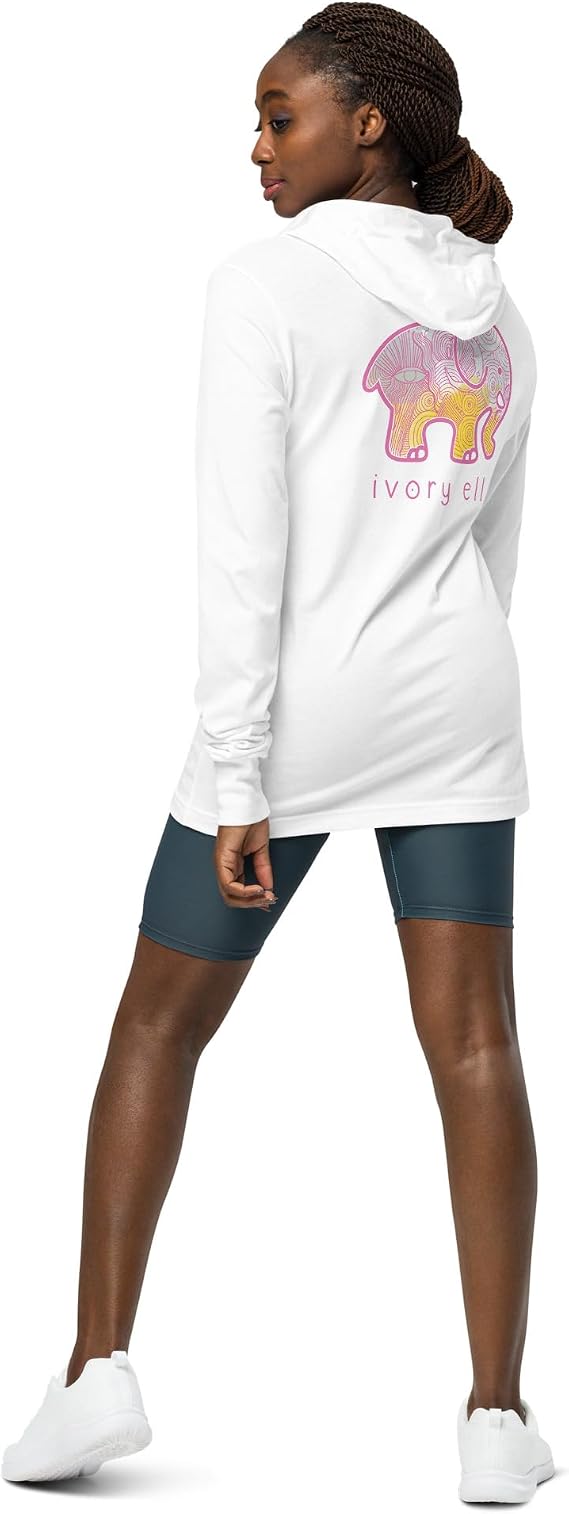Ivory Ella Womens T-Shirt Hoodie