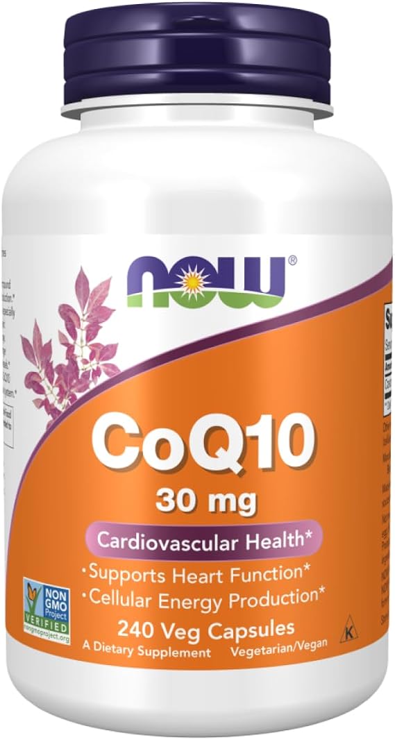 Now Foods Coq10 30mg 240 Vcaps