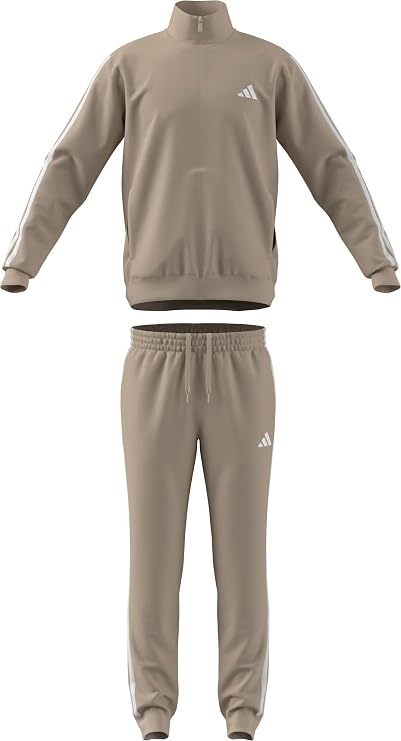 adidas Men's Basic 3-Stripes Tricot Track Suit