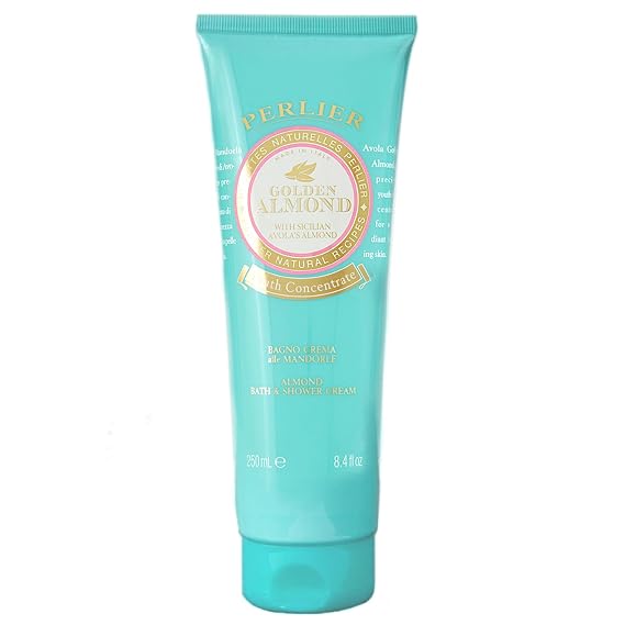 Perlier Golden Almond Bath & Shower Cream, 8.4 fl. oz.