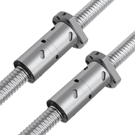 C5 DFU1605 Ball Screw Machined RM1605 BallScrew Customizable Rolling Ballscrew with Double Ball Nut for CNC Parts(600mm)