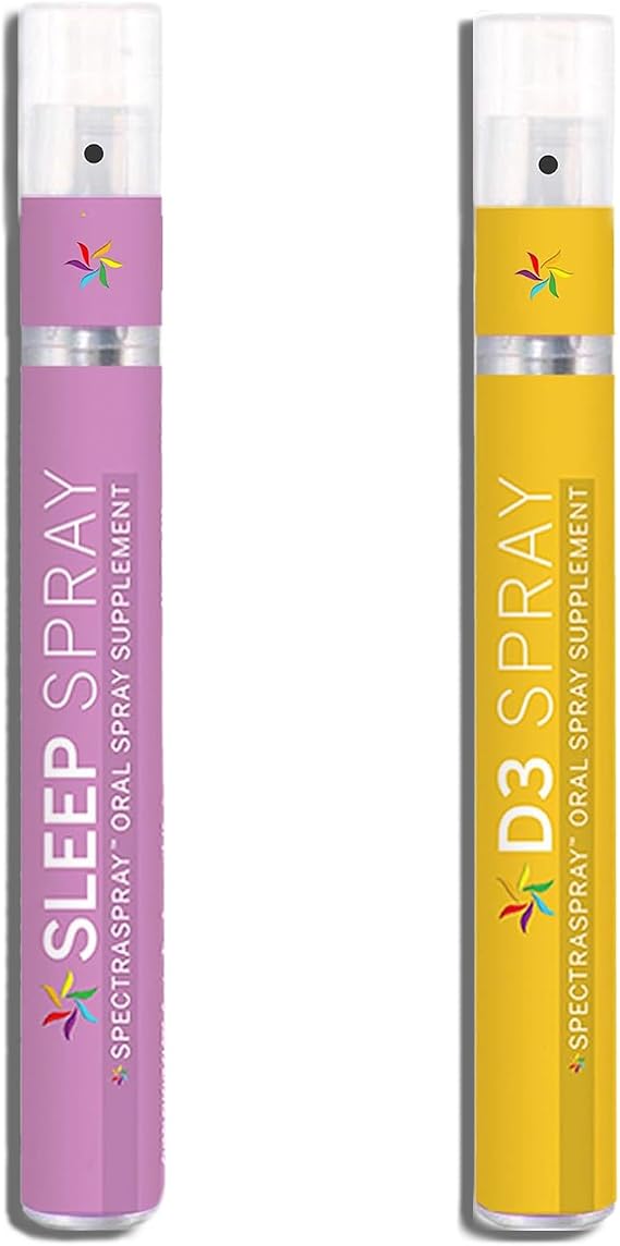 SpectraSpray Sleep & Immunity Support Bundle Sleep Spray & Vitamin D3 Oral Spray