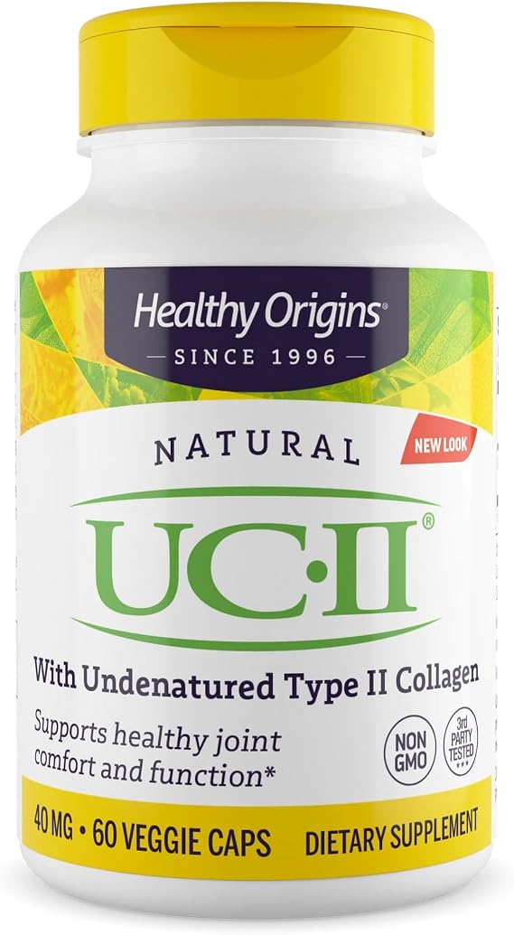 Healthy Origins UC-II Collagen 40 mg, 60 Veggie Caps