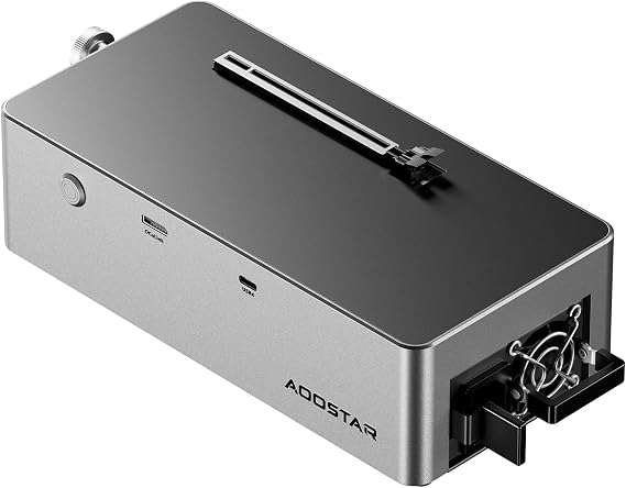 AOOSTAR AG02 eGPU Docking Station with Oculink Connector External GPU Graphics Cards Docking Station USB 4.0 Support 100 W Reverse Power Supply Built-in 800 W Power Supply for GPUs up to 500 W