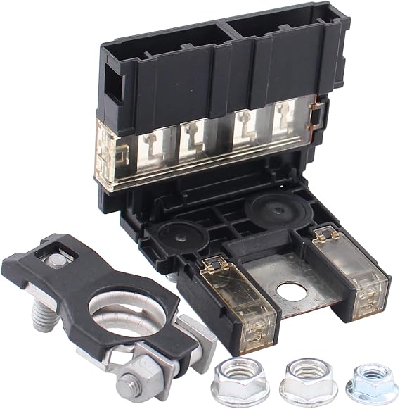 MOTOKU Positive Battery Fuse Holder and Battery Terminal Connector