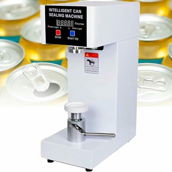 Sealing Sealant Machine, Commercial Cans Closer, Electric Las Seller With Accountant, Automatic Can Sealing Machine, For 55 Mm Diameter~/