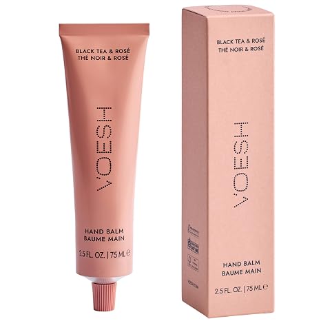 VOESH Vegan Hand Balm K-Beauty Korean Skincare Hand Cream for Dry Hands Non-Greasy Fast-Absorbing Moisturizer with Turmeric Mango Butter and Squalane 2.5 oz