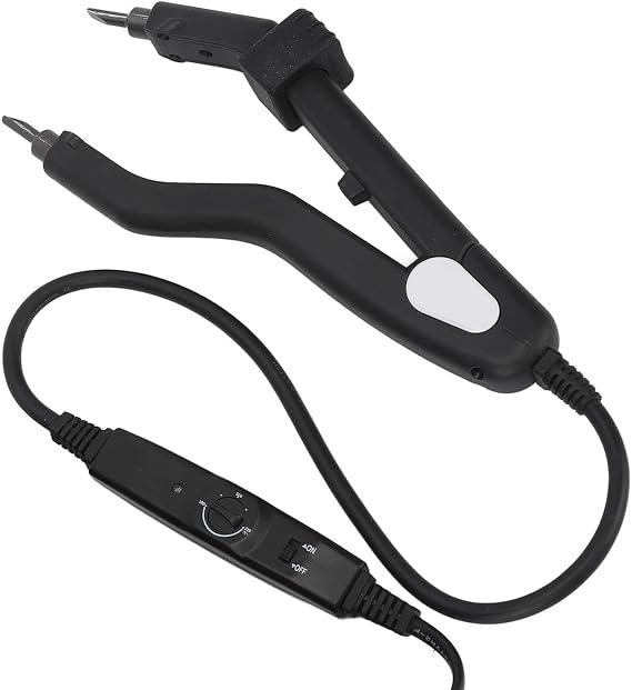 Hair Extension Tool, K Tips Hair Extensions Tool with Slim Long Heating Plates, Heat-Up Keratin Fusion Tool for Hair Extensions Adjustable Temperature for Salon Fashion Women