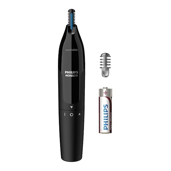Norelco Philips Nose Trimmer 1000, Black, NT1605/60