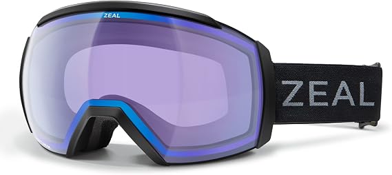Zeal Optics Hemisphere - Full Frame Ski & Snowboard Goggles For Men & Women - Over-The-Glass Ready