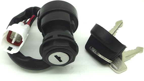 Ignition Key Switch for Yamaha Bear Tracker 250 YFM250 2000 2001 ATV BEARTRACKER Breeze 125 YFA125 1995 1996 1997 1998 1999 00 01 ATV Big Bear 400 YFM400 2000 ATV Warrior 350 YFM350 1996 1997