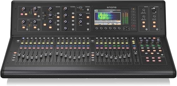 Midas M32 LIVE Digital Console for Live and Studio with 40 Input Channels, 32 Midas PRO Microphone Preamplifiers and 25 Mix Buses and Live Multitrack Recording
