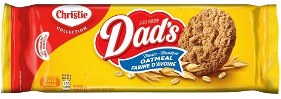 Dad's Oatmeal Original Cookies, 320g/11.3oz., 12ct (Imported from Canada)