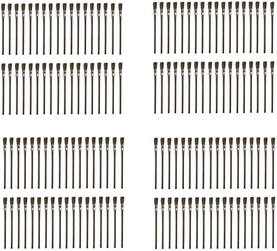 144pcs 1/2 inch Flexible Horsehair Bristle Acid Brush Flux Brushes