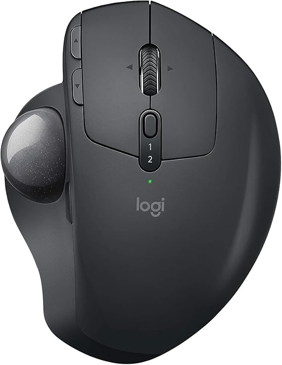 Logitech MX Ergo Plus Advanced Wireless Trackball for PC and MAC with Extra 10 Wedge