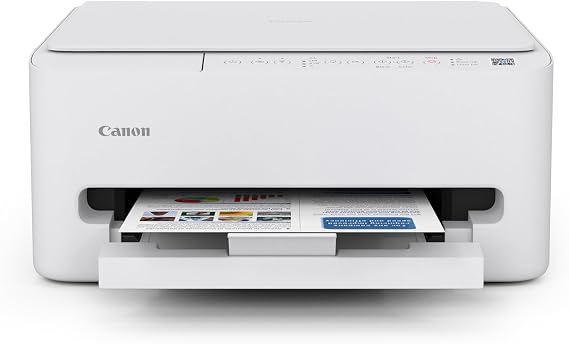 Canon PIXMA TS4320 Wireless Color Inkjet Printer for 2-Sided Printing & Photos, Cost Efficient Multi-Function Printer, Copier, Scanner for Home Use, Compact Design, Easy Setup