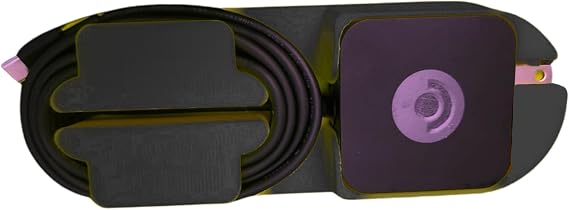 OLED Steam Deck Charger Storage Case - Compatible with Steam Deck Case Back (Black)