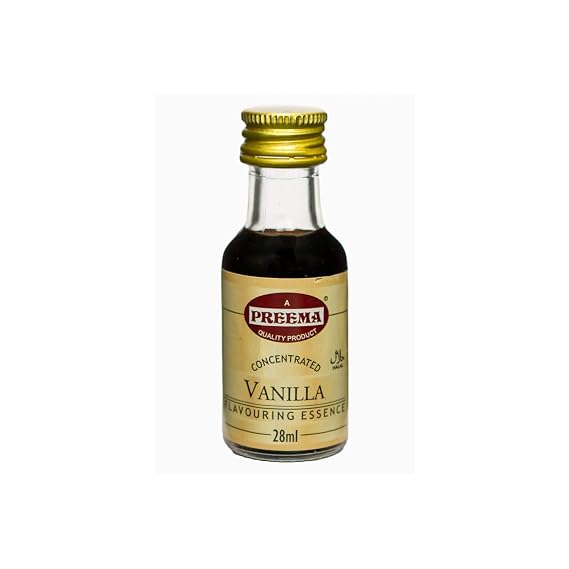 Preema Vanilla Essence Pack of 6 -6 x 28ml